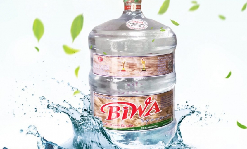 Nước uống đóng chai Biwa loại 21.5L (không vòi)
